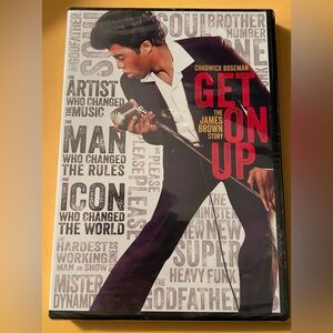 Get On Up: The James Brown Story DVD Starring Chadwick Boseman